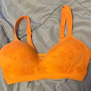 Underoutfit Orange Floral Women's Bra